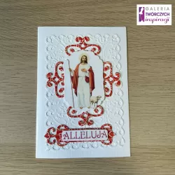 Alleluja (2) - Kartka 10,5 x 15 cm